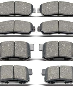 DYZJKWJW D1086 D1521 Juego de pastillas de freno cerámicas