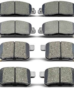 Conjunto de pastillas de freno delanteras y -8 piezas)