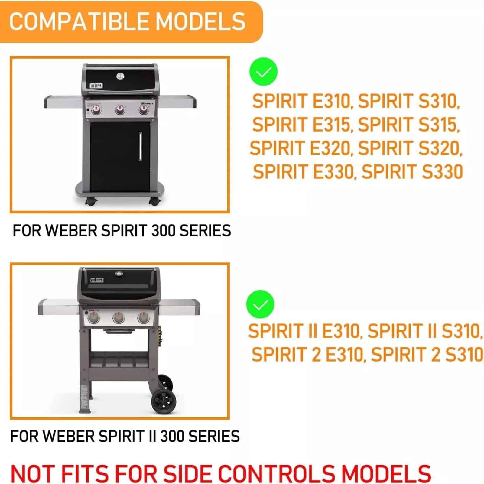Barras de saborizantes esmaltadas de porcelana de 15.3” - Imagen 6