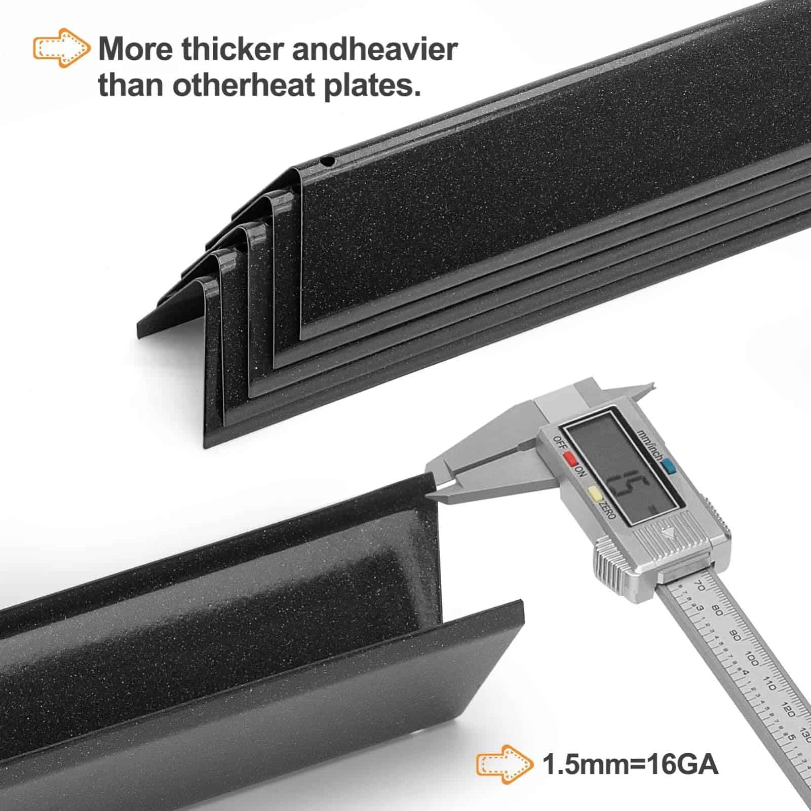 Barras de saborizantes esmaltadas de porcelana de 15.3” - Imagen 4