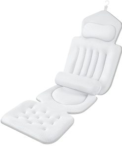 Almohada de Baño de Cuerpo Completo para Bañera, Soporte
