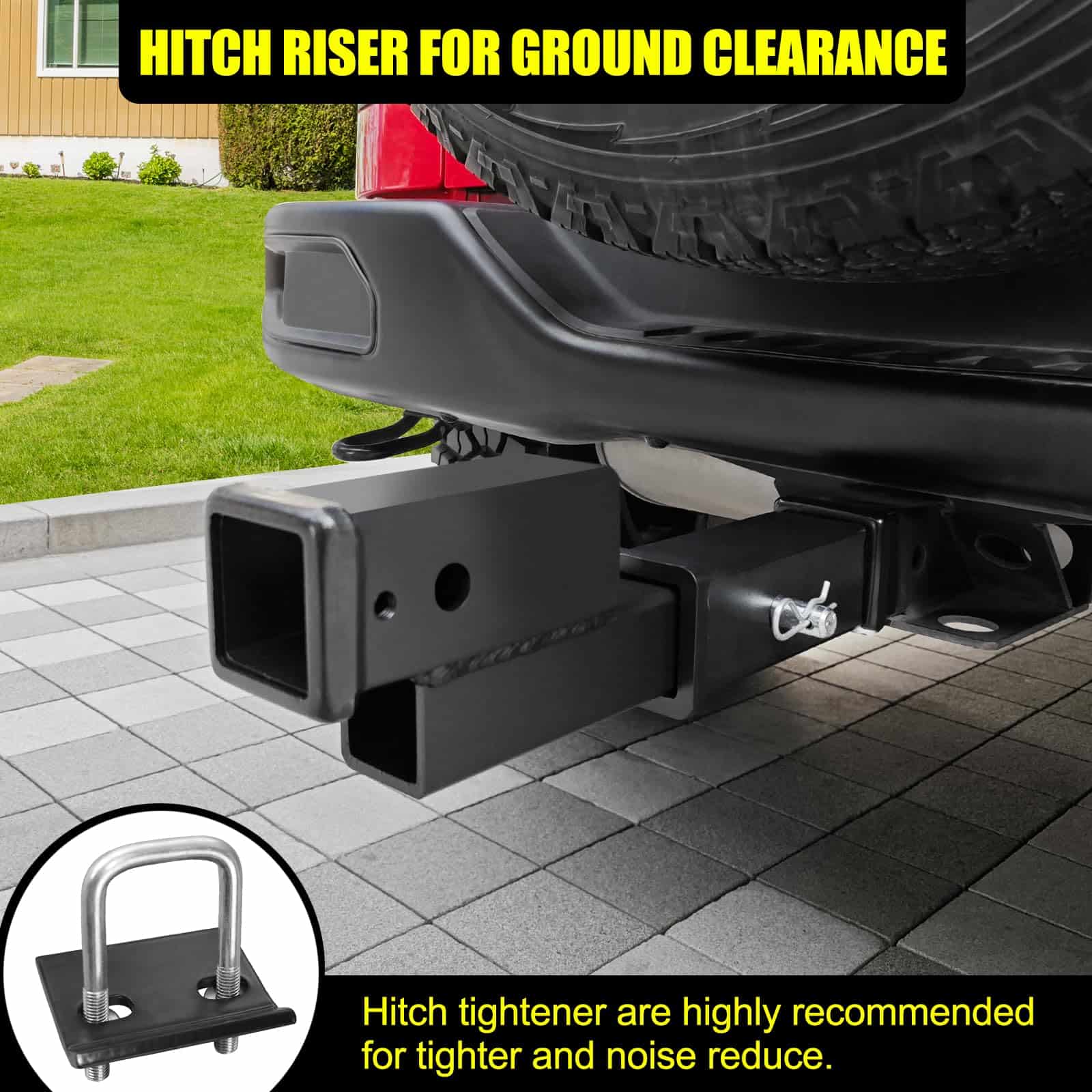 Adaptador Extenso de Receptor de Remolque de 2" por KAIRAY - Imagen 7