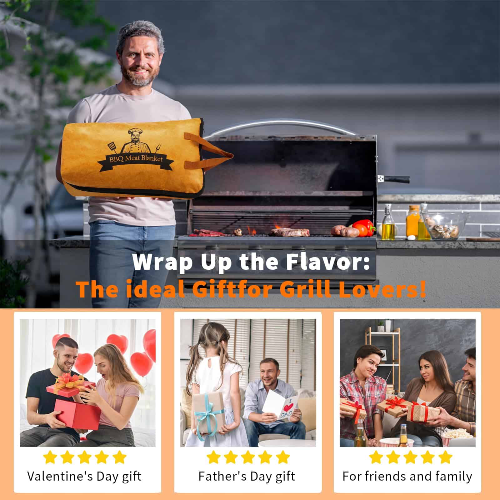 Manta para Descansar Carne de Barbacoa, Manta Aislante para - Imagen 8