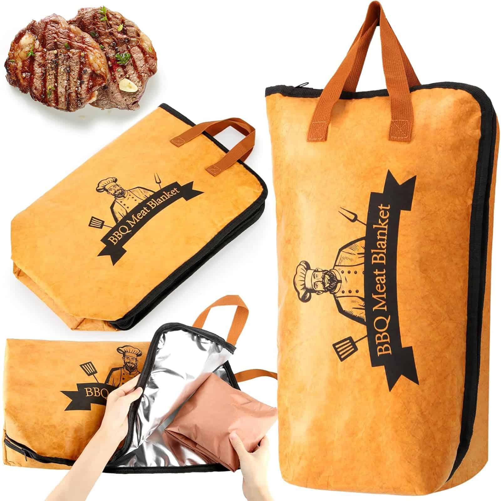 Manta para Descansar Carne de Barbacoa, Manta Aislante para