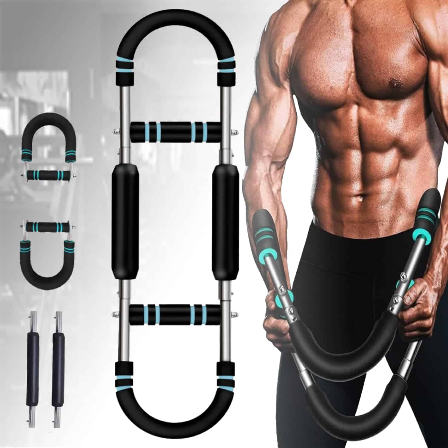 Entrenador de brazos Twister, ajustable de 40-100lb para