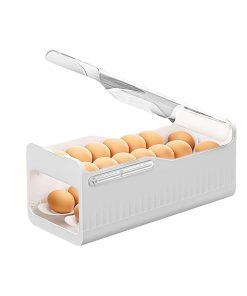 Porta Huevos para Refrigerador Organizador Automático de