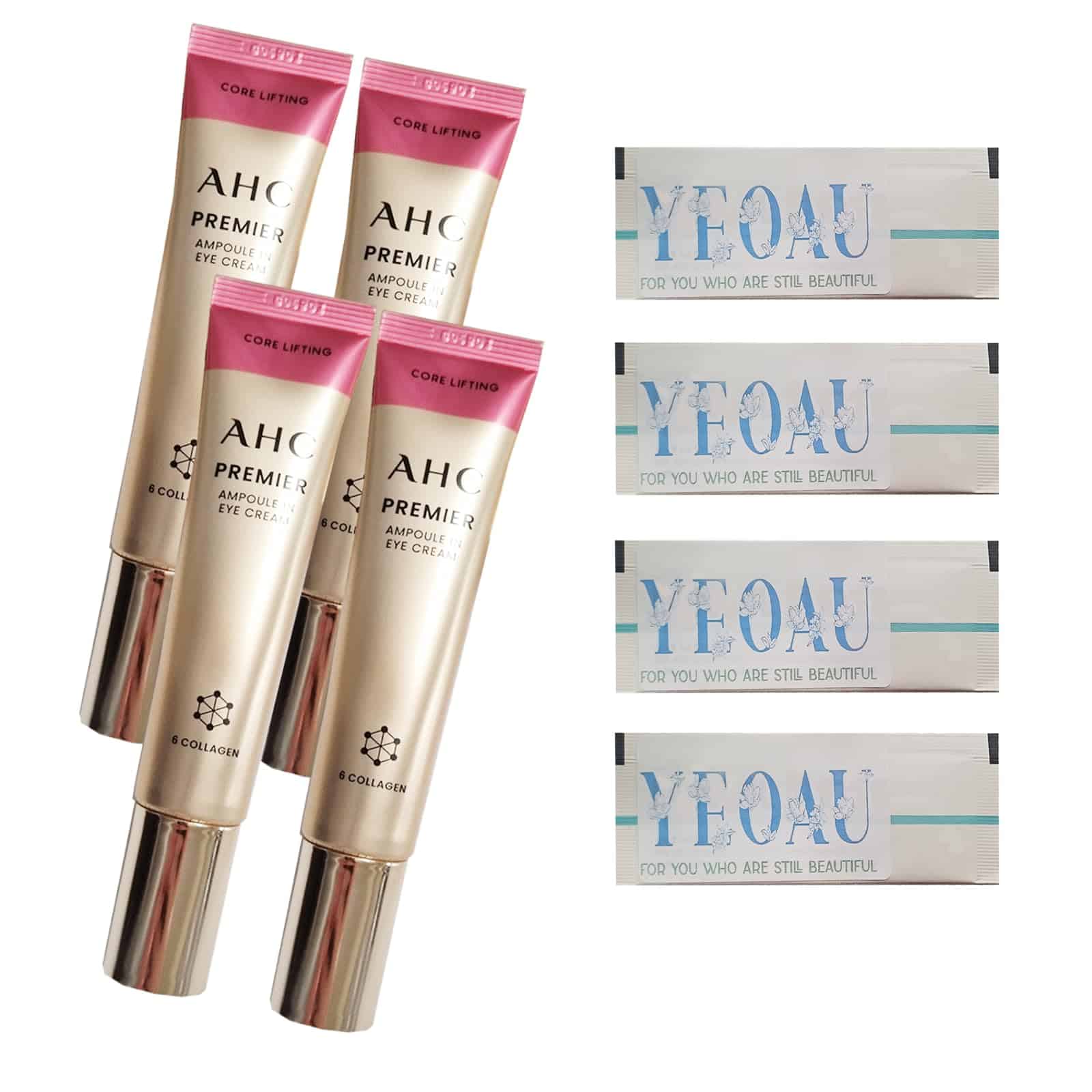 Crema de ojos nutritiva con textura suave, tamaño portátil