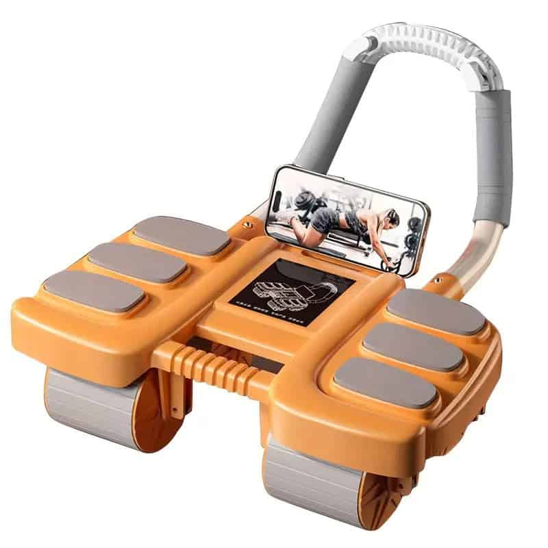 2025 Nuevo Rodillo Abdominal de Rebote -Naranja