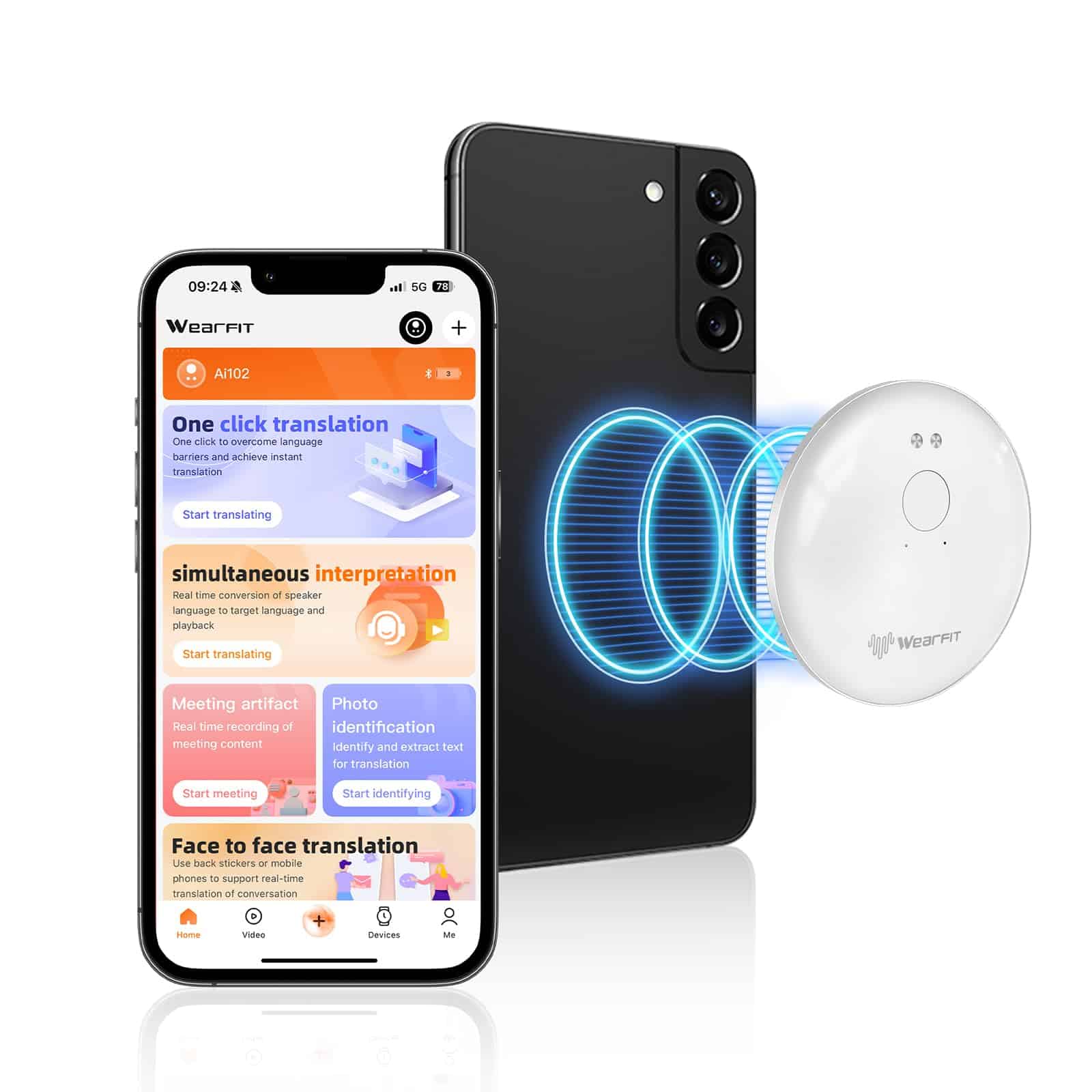 Dispositivo de Traducción de Idiomas, Asistente de