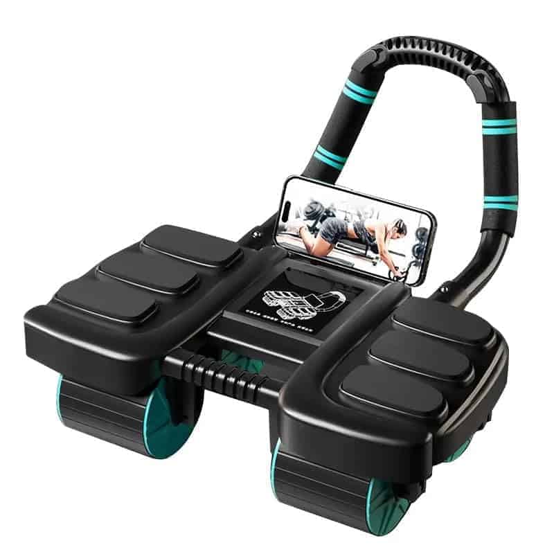 2025 Nuevo Rodillo Abdominal de Rebote -Negro