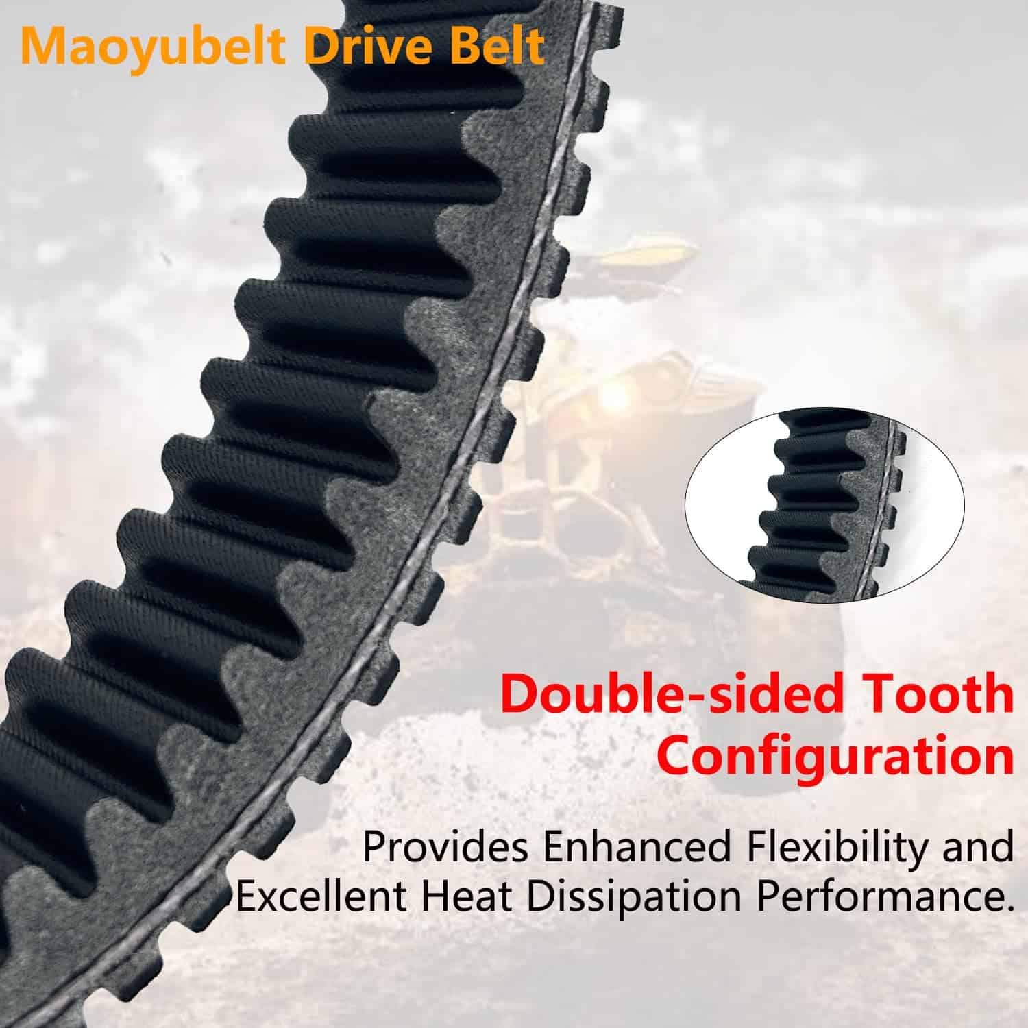 Correa de transmisión Maoyubelt 0627-111 Compatible con - Imagen 5