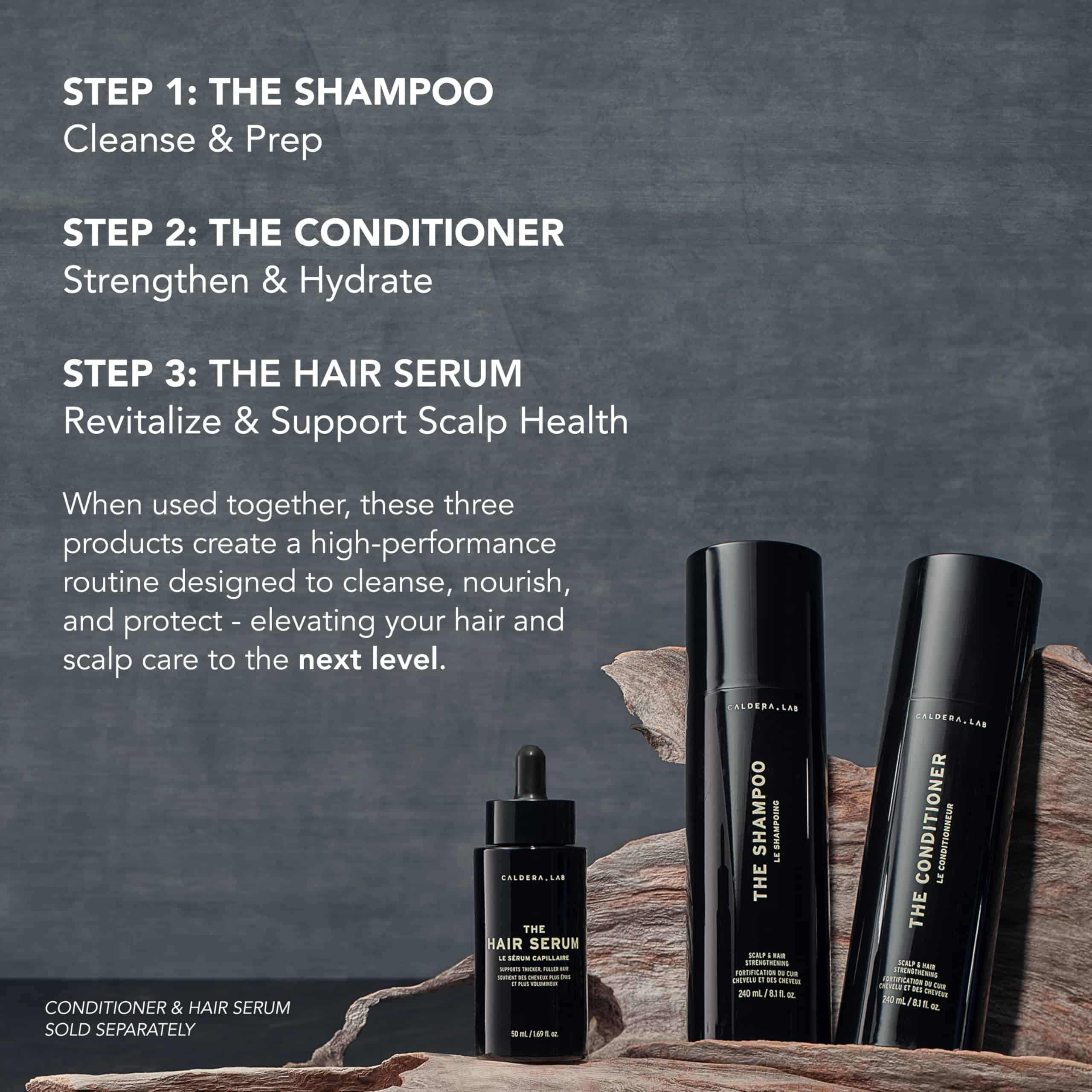 Caldera + Lab The Shampoo | Shampoo para Hombres para un - Imagen 6