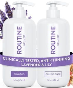 Set de Champú y Acondicionador Anti-Caída Routine Wellness