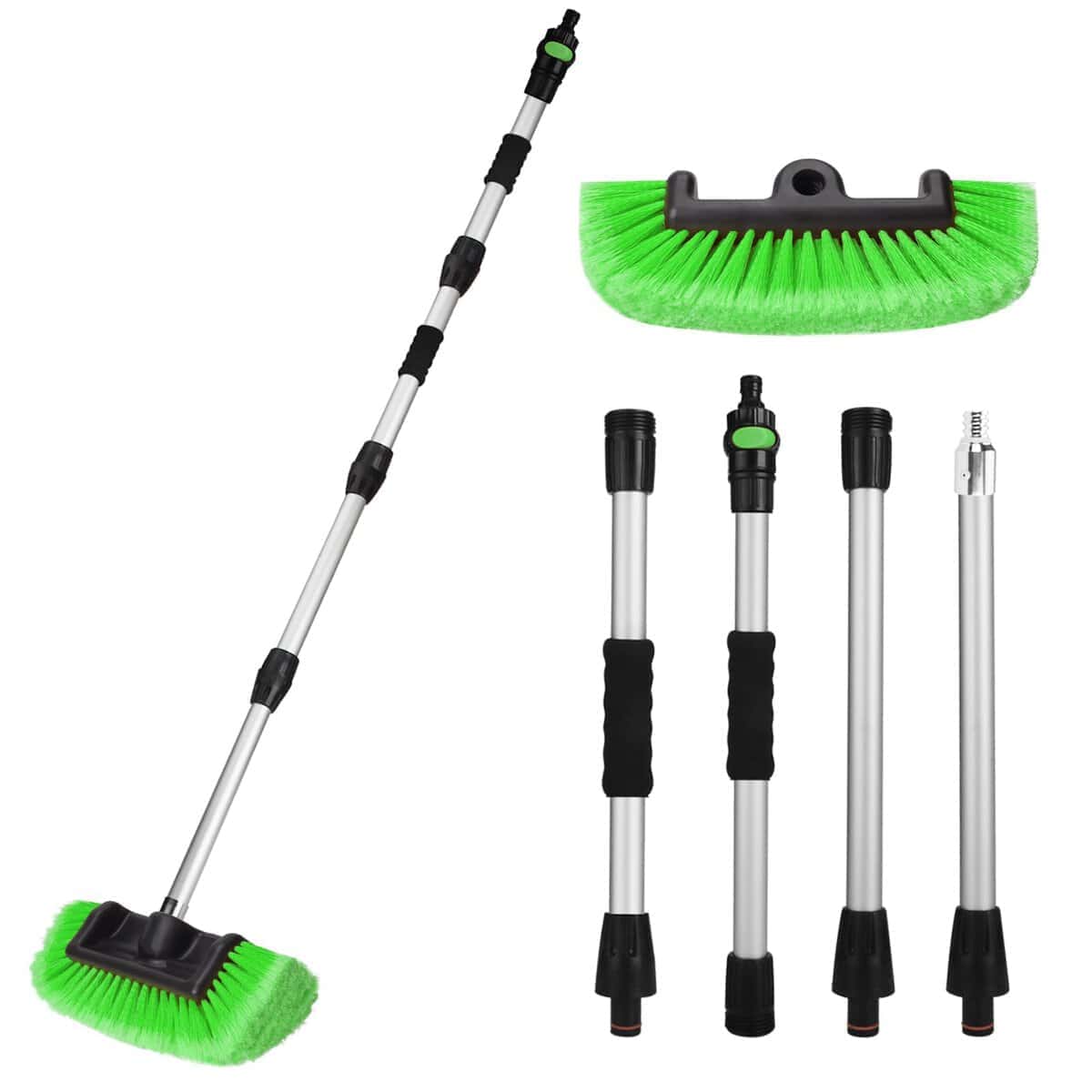 Cepillo para lavado de autos Orvella de 70" con cerdas