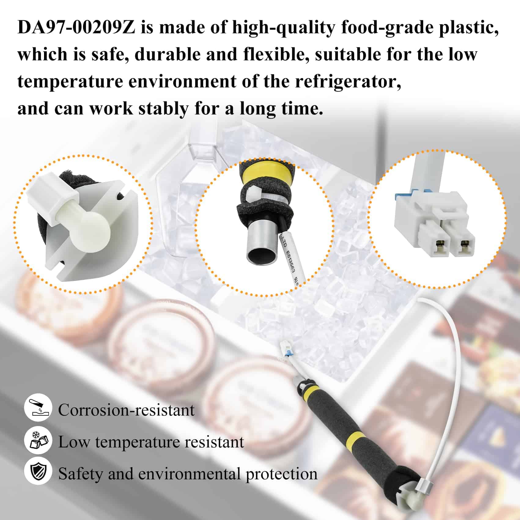 Tubo de llenado DA97-00209Z, Compatible con el Tubo de - Imagen 7