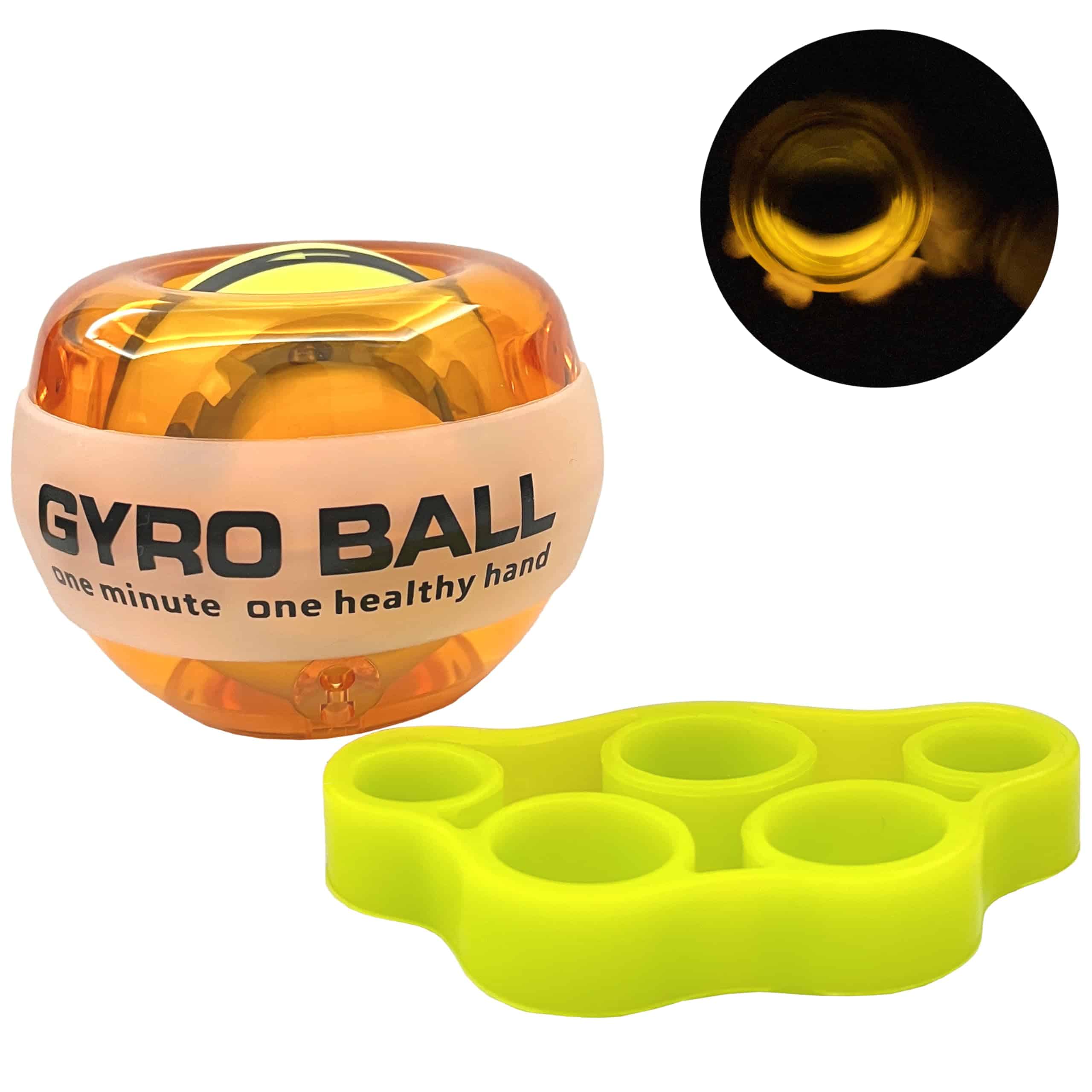 Power Wrist Ball con Auto Start & Luces LED - Ejercitador