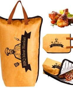 Manta para descansar carne en BBQ, manta reutilizable para