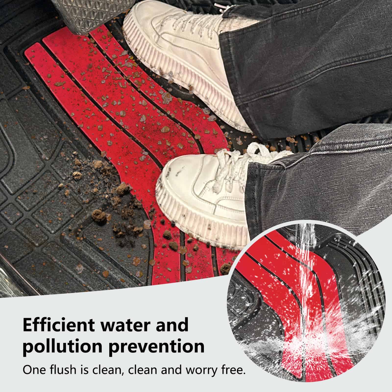 Tapetes de piso de goma resistente NS YOLO, protector de - Imagen 6