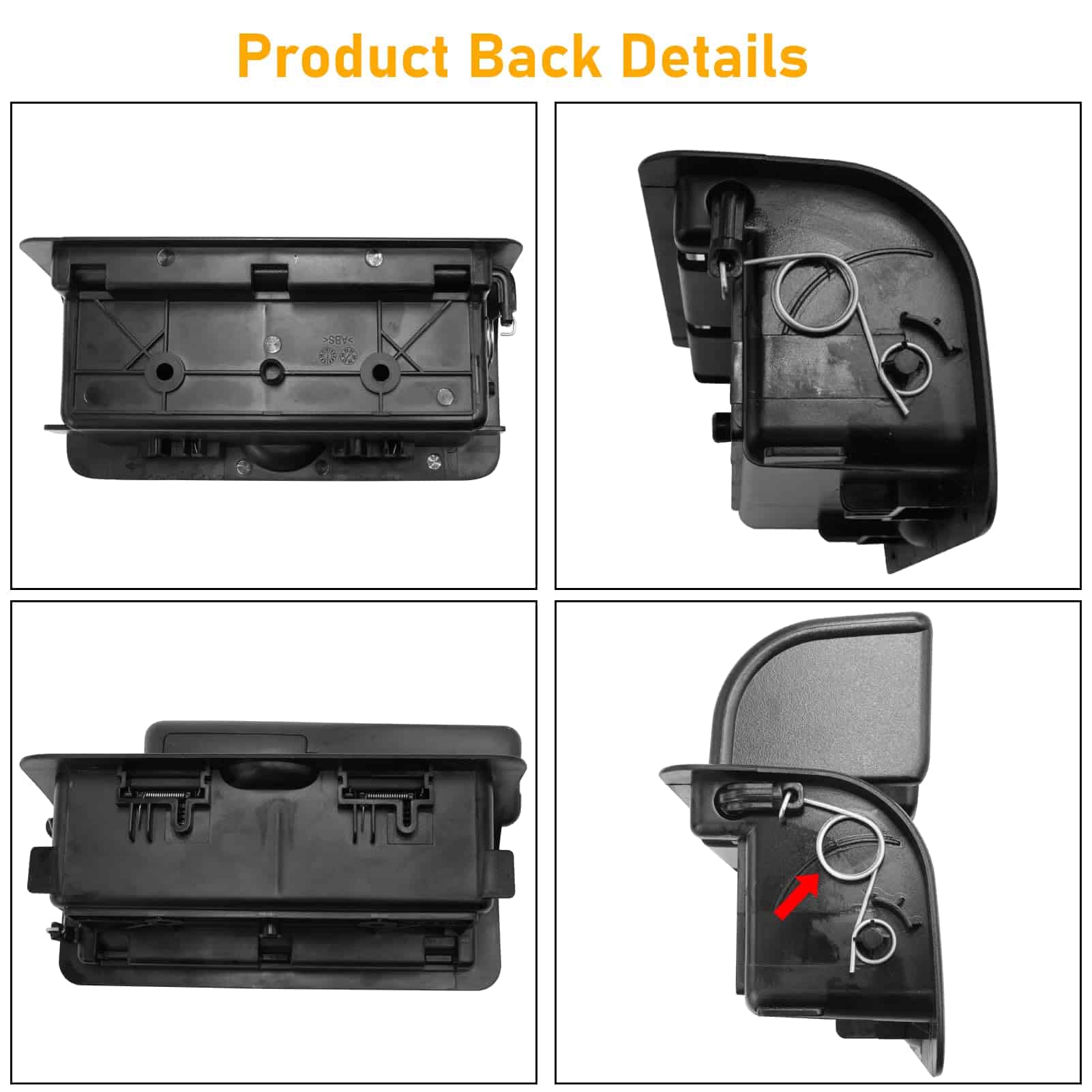 APESER Montaje de portavasos para consola trasera del - Imagen 7