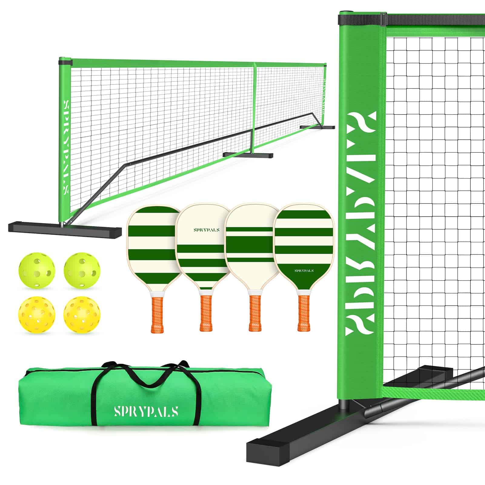 Set de Pickleball con Red para Driveway, Portátil 22FT