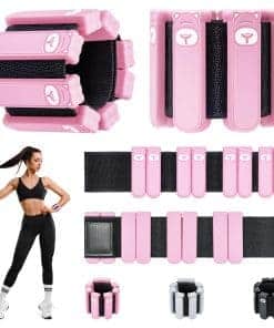 Conjunto de Pesas de Muñeca y Tobillo LMTrystFit, -Rosa