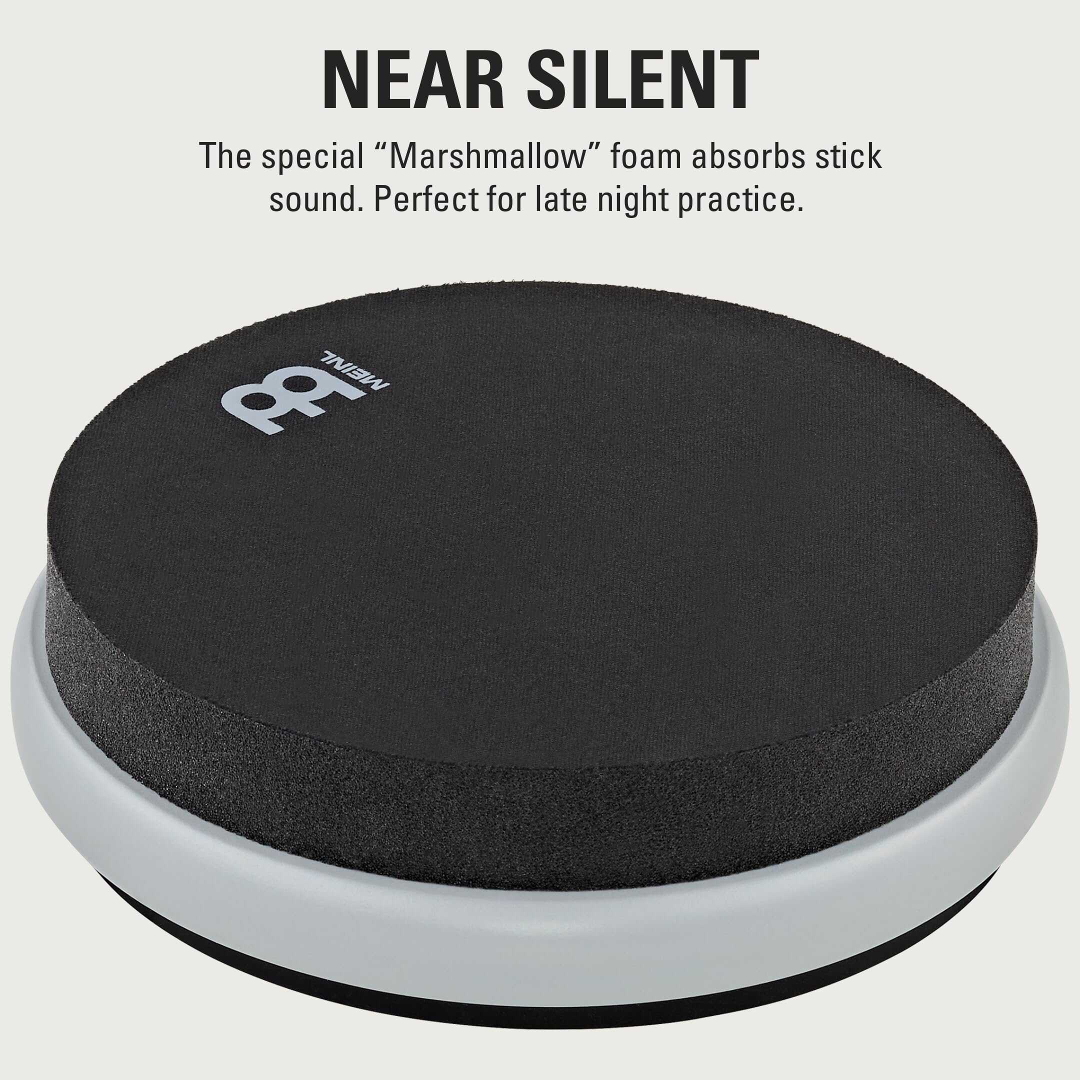 Pad de práctica de tambor reversible de 6 pulgadas, - Imagen 7