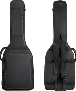 Funda de guitarra eléctrica diboer de 39 pulgadas con
