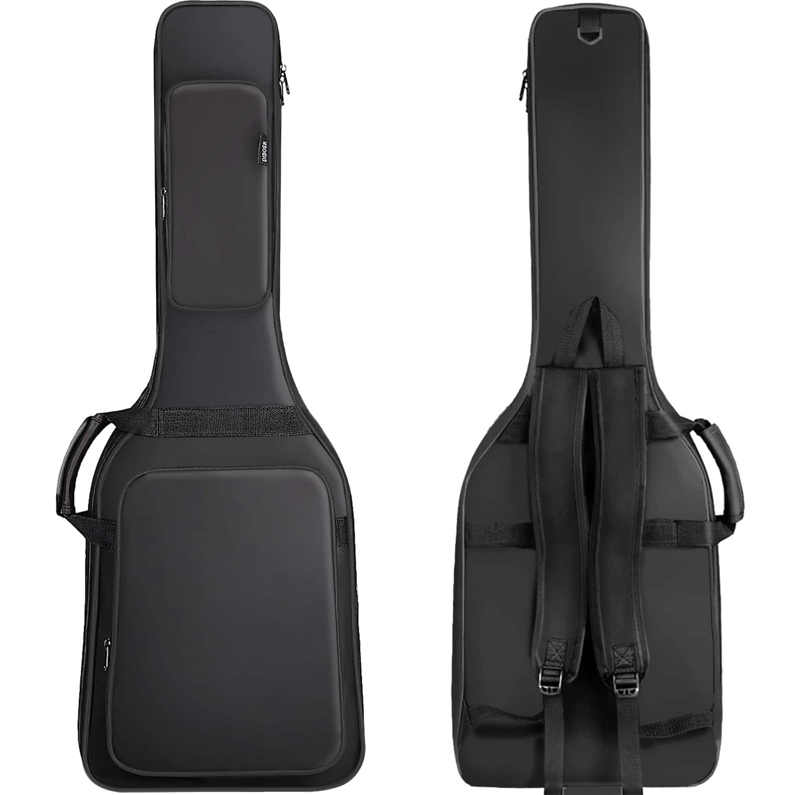Funda de guitarra eléctrica diboer de 39 pulgadas con