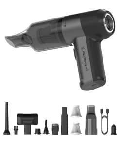 Aspiradora de Coche Inalámbrica 4 en 1 de Alta Potencia