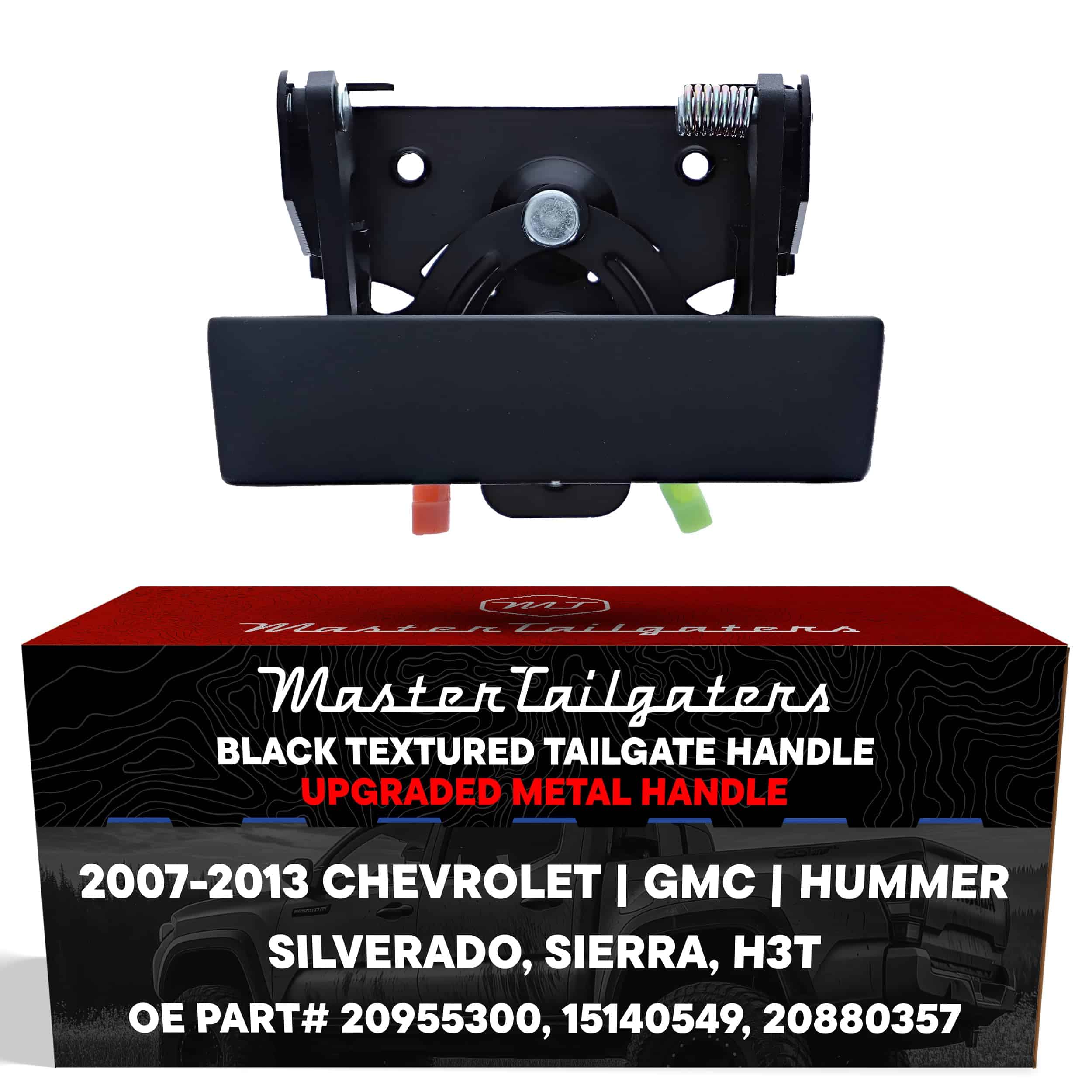 Manija de la puerta trasera Master Tailgaters en Metal