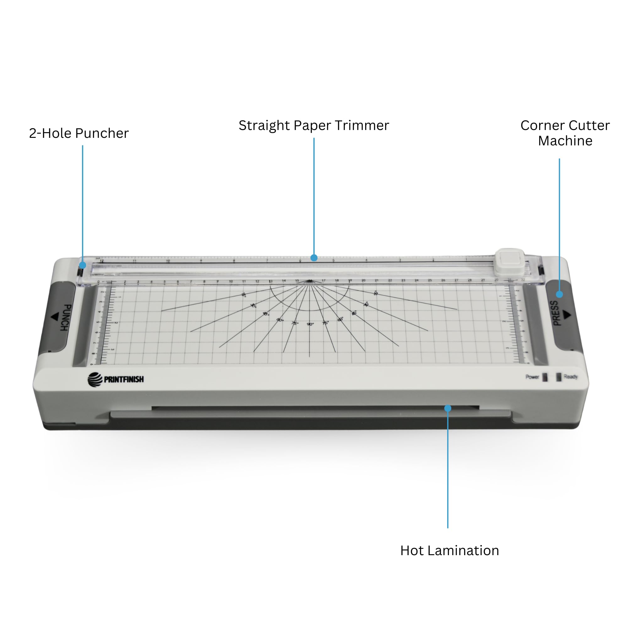 Laminadora de Oficina 4 en 1 Printfinish - Máquina de - Imagen 3