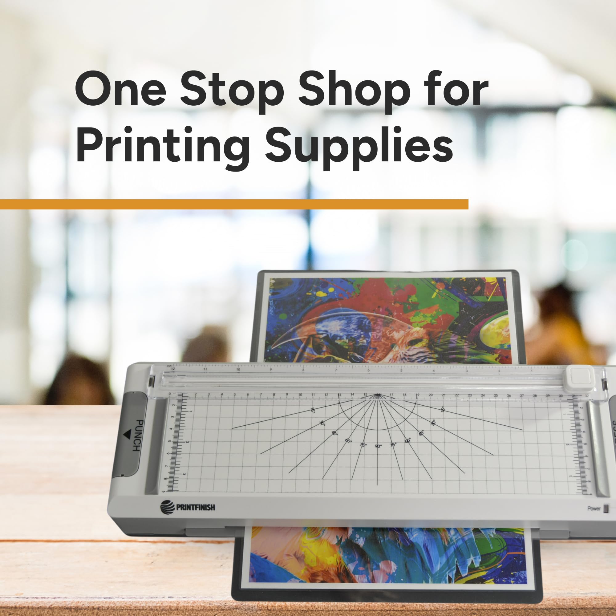Laminadora de Oficina 4 en 1 Printfinish - Máquina de - Imagen 8