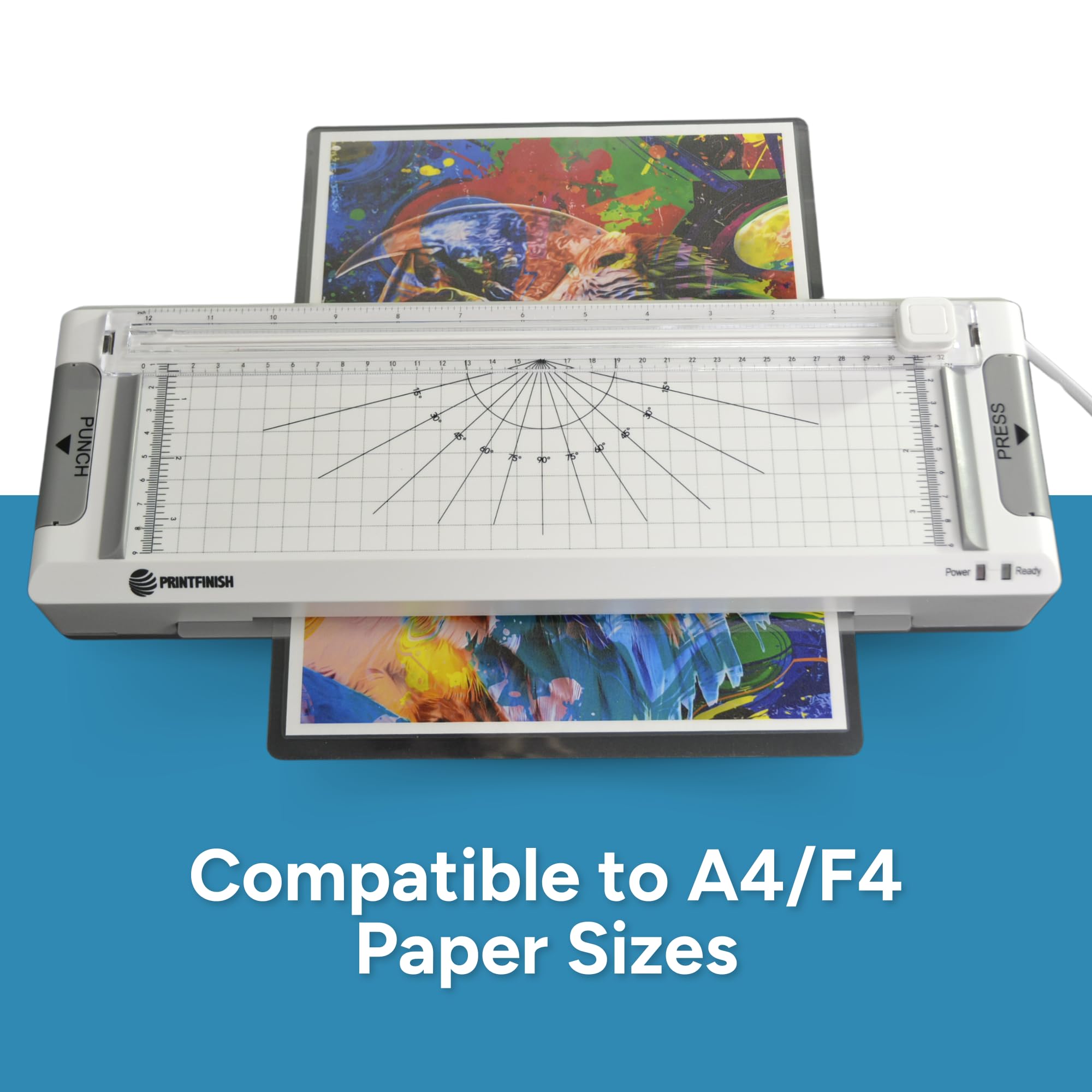 Laminadora de Oficina 4 en 1 Printfinish - Máquina de - Imagen 5