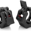 Collares de Barra Olímpica HACUBA FITNESS -Negro con Pestaña