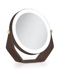 Espejo de Maquillaje Iluminado Zadro de 8 -Chocolate