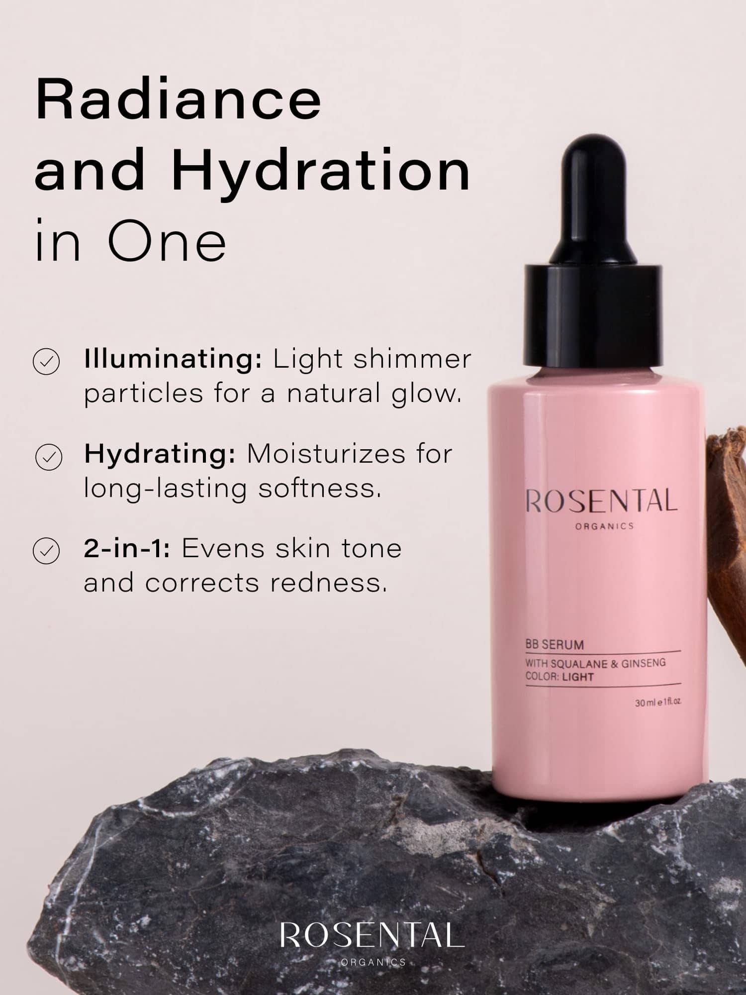 Serum BB Rosental Organics con Escualano y Ginseng - Serum - Imagen 3