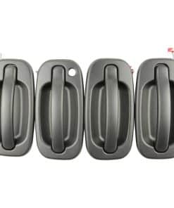 Manijas de Puerta Exteriores Negras (Juego de 4) Compatible