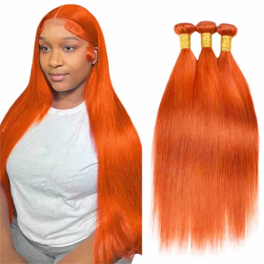 #350 Mechones de Cabello Humano Recto 18 20 22 Pulgadas no