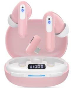 RYR Auriculares Inalámbricos de Juegos 2.4GHz, Bluetooth