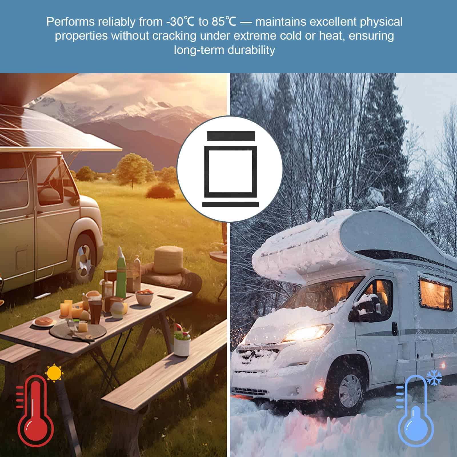 (Paquete de 2) Junta Universal para Aire Acondicionado de - Imagen 5