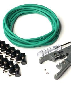 Kit DIY Kurrent Electric Solderless Right Angle DC Barrel,