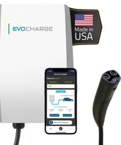 Cargador de EV de Nivel 2 EvoCharge Home 50 NACS, 240V