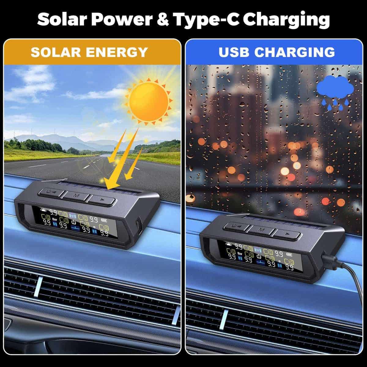 Sistema de Monitoreo de Presión de Neumáticos para RV - - Imagen 4