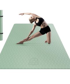 Tapete de Yoga Extra Grande HAPBEAR - -Verde