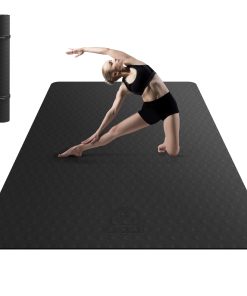 Tapete de Yoga Extra Grande HAPBEAR - 72"x42"x6mm (1/4