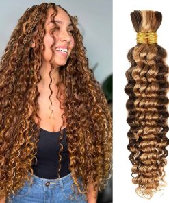 Cabello de Trenzado Humano 18 Pulgadas 100g Ombre Destacado