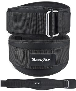 Cinturón de Levantamiento de Pesas Seektop -Negro