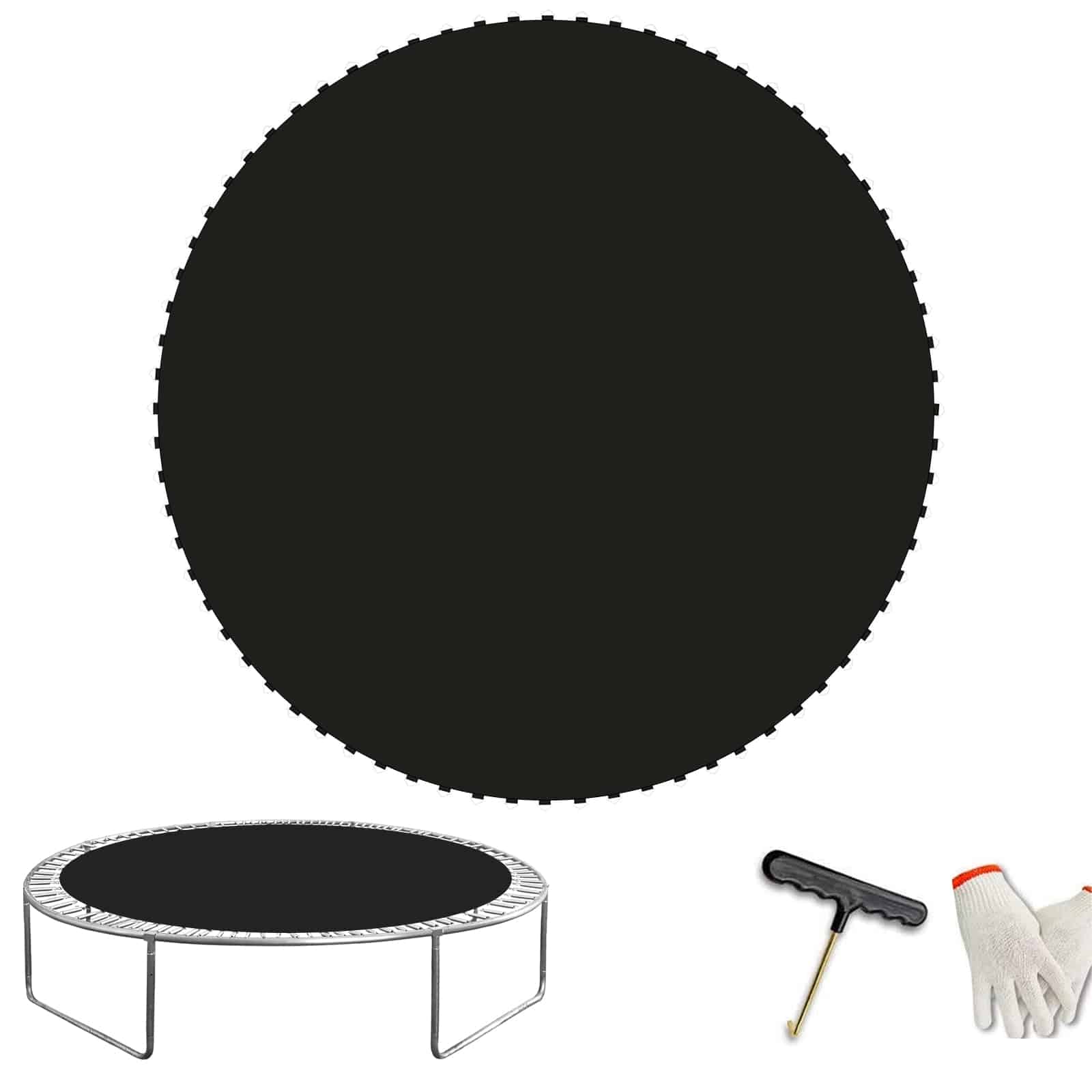 CIDNN Tapete de Repuesto para Trampolín - Resistente, a los