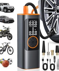 Inflador de neumáticos Compresor de aire portátil,