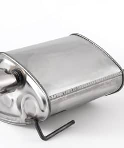 Cola de escape del silencioso trasero de acero inoxidable